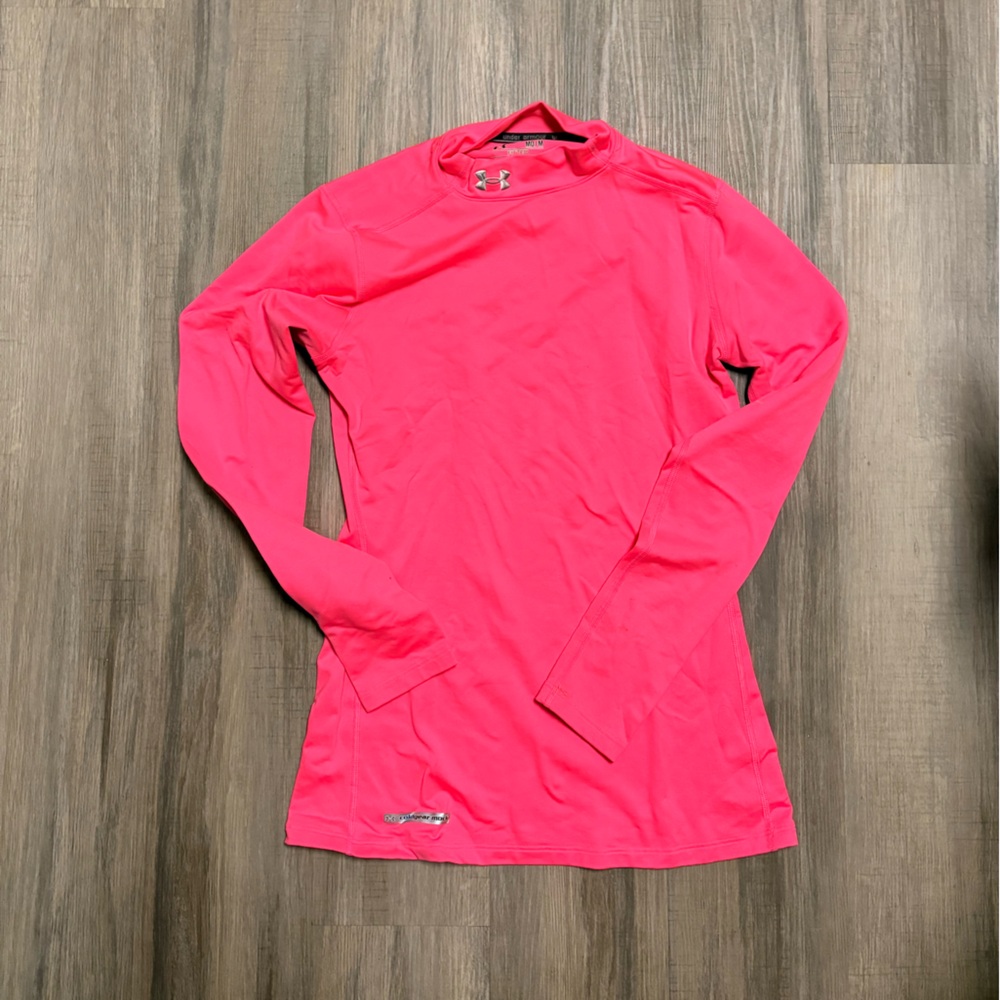 Under Armour Neon Pink Fitted Shirt